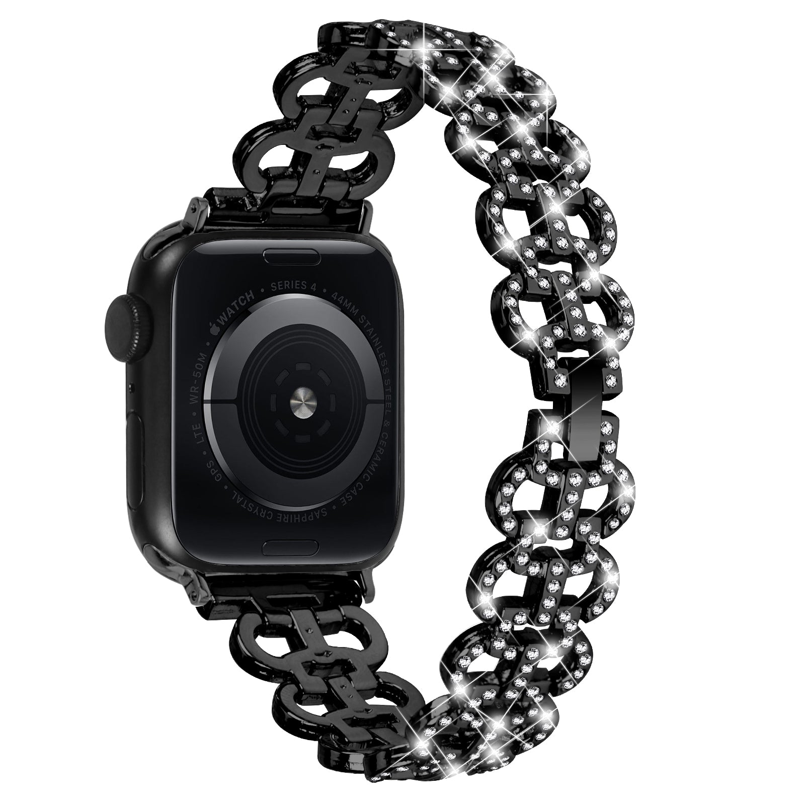 Zinc Alloy Watch Band for Apple Watch Series 9 8 7 41mm 6 5 4 SE SE (2022) SE (2023) 40mm Series 3 2 1 38mm Bling Rhinestone Decor Copper Bracelet Zinc Alloy Watch Band for Apple Watch Series 9 8 7 41mm 6 5 4 SE SE (2022) SE (2023) 40mm Series 3 2 1 38mm Bling Rhinestone Decor Copper Bracelet